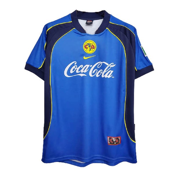 Camiseta América 2ª Kit Retro 2001 2002 Azul